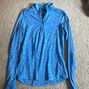 nike running quarterzip